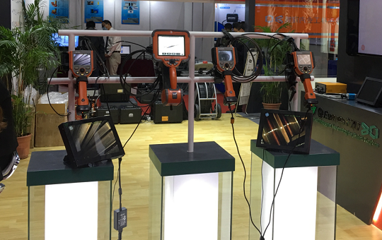 本屆展會上展出的便攜式內窺鏡產品 本屆展會上展出的便攜式內窺鏡產品