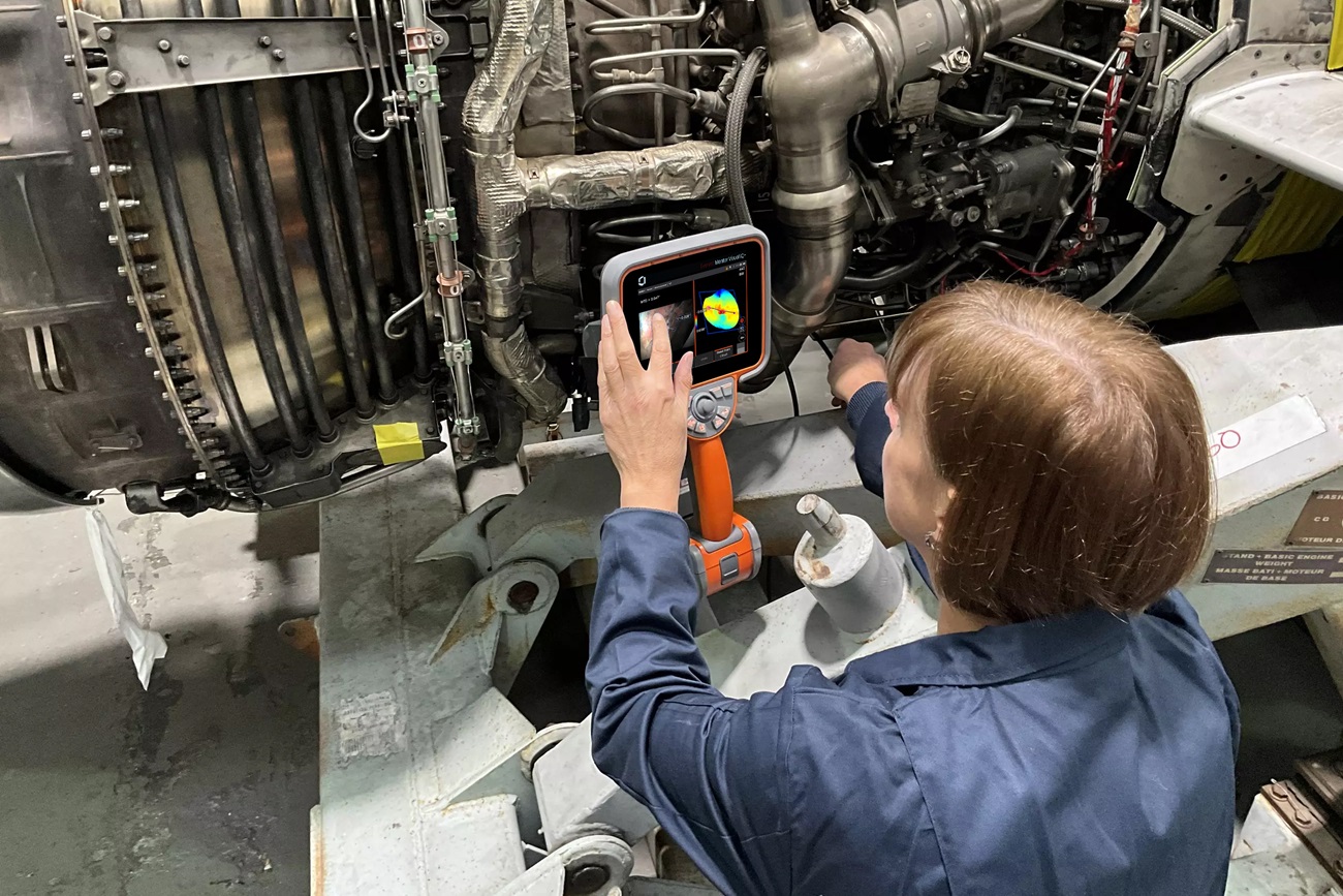 檢測航空發動機